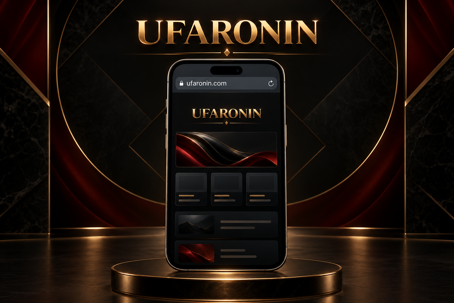 ทางเข้า UFARONIN ผ่านมือถือที่ ufaronin.com